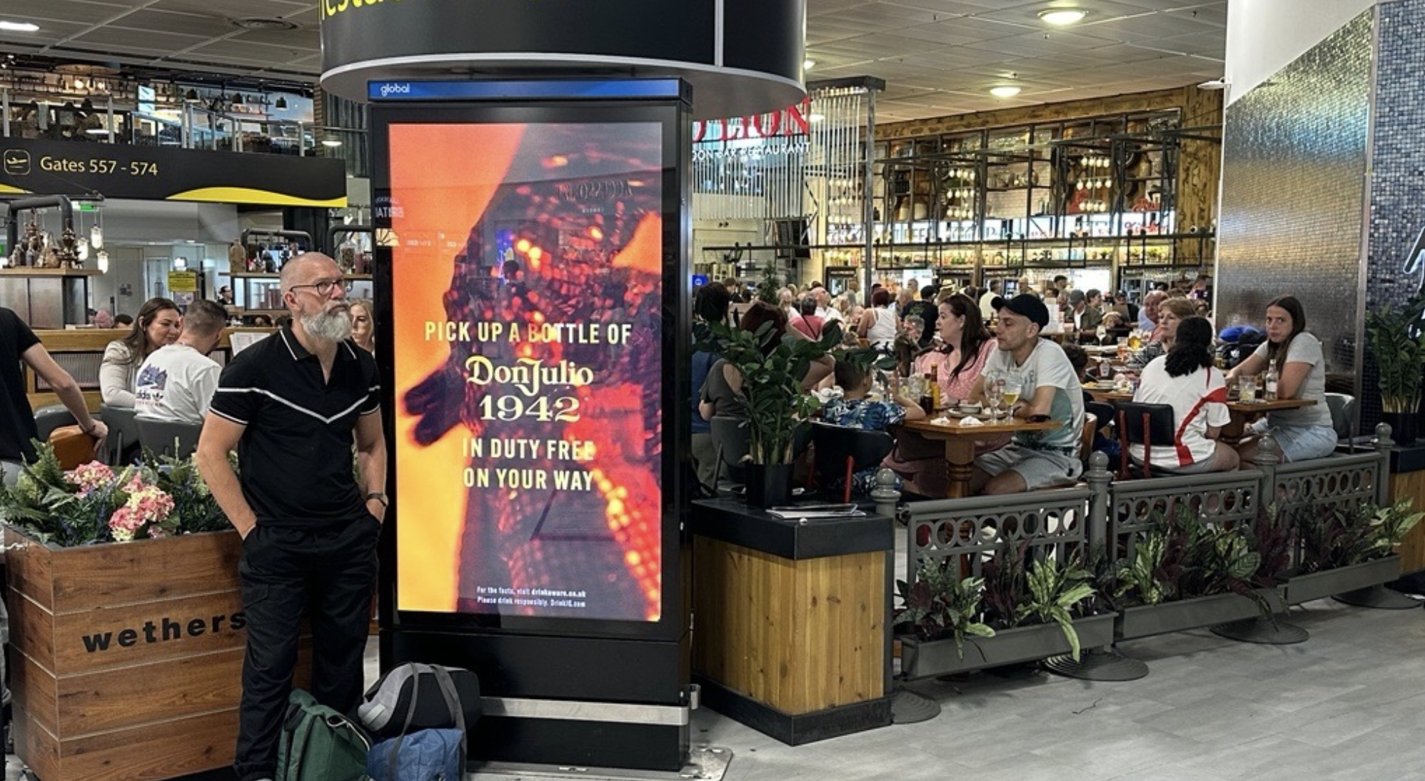 Don Julio programmatic DOOH campaign