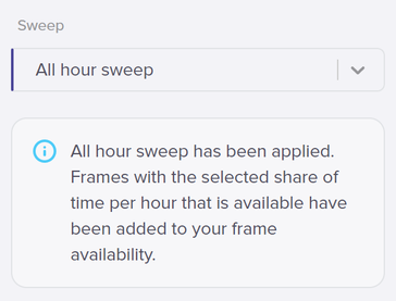 all hour sweep