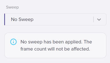 no sweep